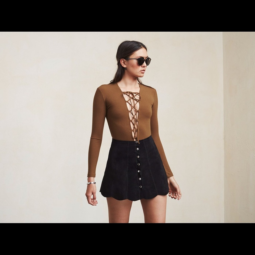 Reformation Avalon Bodysuit XS